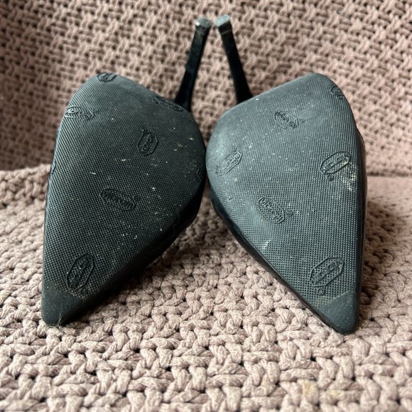 All Saints Black Ribbed/Striped Pumps - Picture 7 of 7